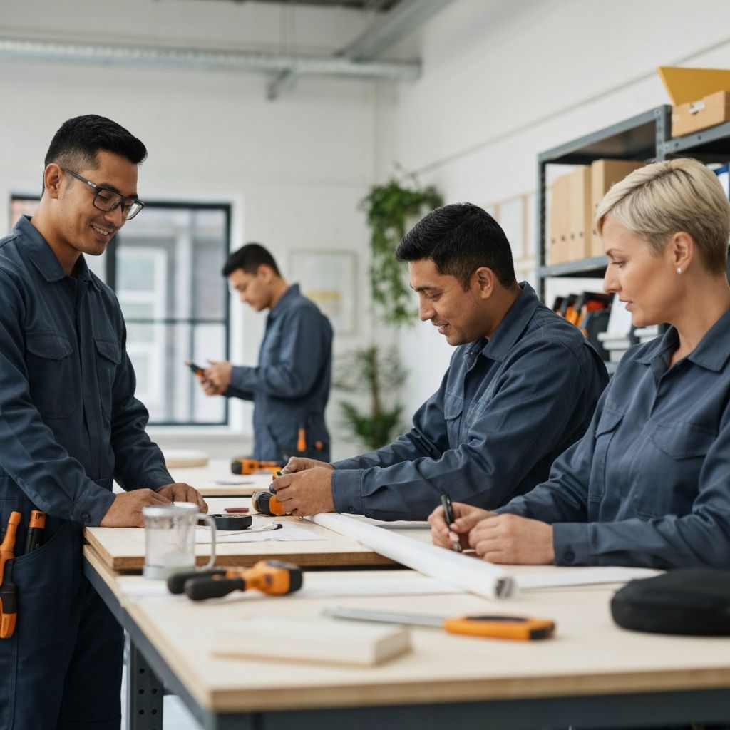 M Blunn Contracting team